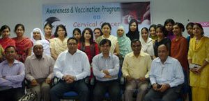 Awareness & Vaccination program on Cervical Cancer