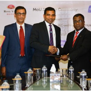 Signing of MoU with Rose View Hotel